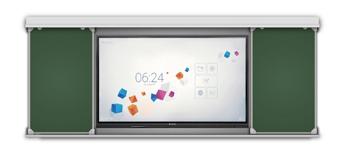 Раздвижная рельсовая система для интерактивной панели 300х120 см ПА100001