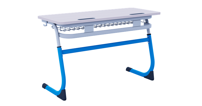 Парта  двухместная регулируемая (р.г. 5-7) ГК-СТ-01