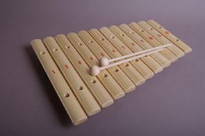 {{photo.Alt || photo.Description || 'Ксилофон диатонический Ля мажор (12 пластин, на низком резонаторе, ель)'}}