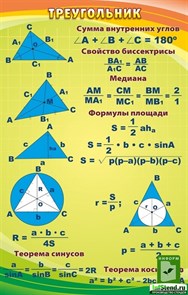 Стенд «Треугольник», 70х110 см ms.12027