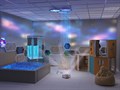 Потолочная светодиодная панель с витражом МА326546