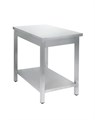 СТОЛ универсальный Luxstahl СПУ-9/7 со сплошной полкой нерж. КЛ000012