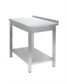 СТОЛ универсальный Luxstahl СПУ-11/6 со сплошной полкой нерж. КЛ000014