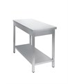 СТОЛ универсальный Luxstahl СПУ-17/6 со сплошной полкой нерж. КЛ000026