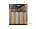 Набор резцов с деревянной ручкой, 12 шт SFT046 КЗ00100