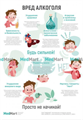 Набор плакатов "Здоровый образ жизни" (5 рамок + 5 плакатов) ММТ339480