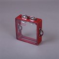 Бубен из массива березы с натяжкой, D 15 см. тонированный МС00000230