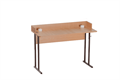 Стол ученический 2-местный для кабинета физики с бортом ФМ200017
