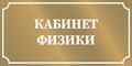 «Табличка на кабинет, золотистая», 30х15 см ms.12606 - фото 797823