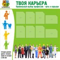 Стенд «Твоя карьера. Правильный выбор профессии - путь к карьере.», 150х150 см, 8 карманов ms.41124 - фото 798380