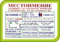 Стенд «Местоимение указывает на предметы, но не называет их», 100х70 см ms.41127