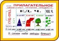 Стенд «Прилагательное обозначает признак предмета», 100х70 см ms.41129