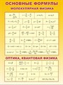 Стенд «Основные формулы. Молекулярная физики, оптика, квантовая физика.», 70х90 см ms.13676 - фото 798526