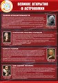 Стенд «Великие открытия в астрономии», 70х100 см ms.17129