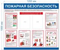 Стенд «Пожарная безопасность», 120х100 см, 2 кармана ms.14012