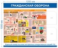 Стенд «Гражданская оборона», 120х100 см, 2 кармана ms.14106